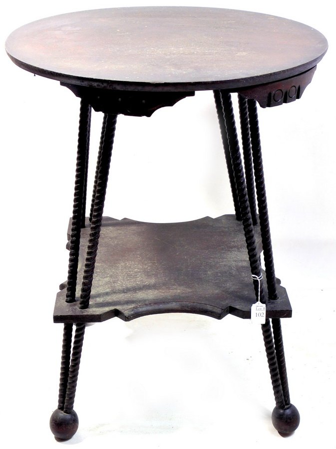 Oak turned spindle leg, fancy hall stand 24x30: Oak turned spindle leg, fancy hall stand 24x30