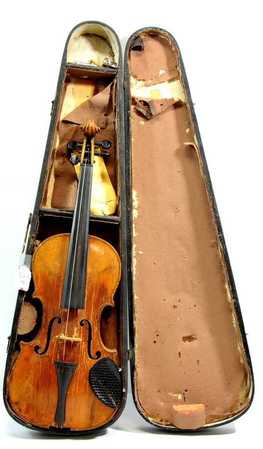 Violin signed on back Vuillaume a Paris with paper labe: Violin signed on back Vuillaume a Paris with paper label inside same name 23.5" L used condition has bow and wooden case