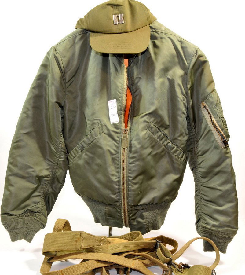 Vietnam War issued MA1 flight jacket, with Vietnam era