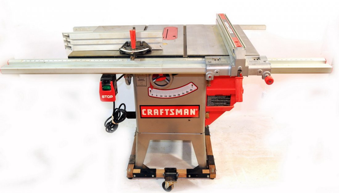 Craftsman Table Saw new condition(REAR): Craftsman Table Saw new condition