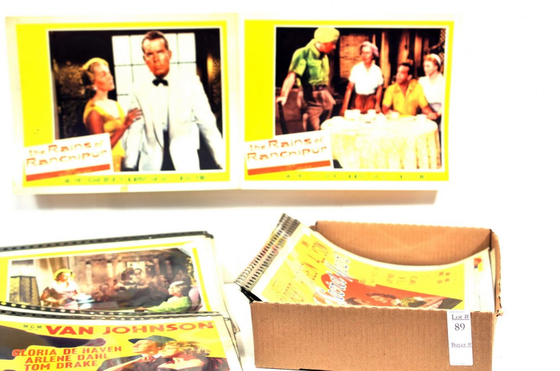 Collection of 50 40's/1950's Movie Title T5: including 1952 Skirt's Ahoy, 1966 The Singing Nun, 1952 Singing In The Rain, 1957 Silk Stockings, 1963 Showboat, 1951 Show Boat, 1954 Seven Bride's for 7 Brothers, 1946 The Secret Heart, 1945 Secret H