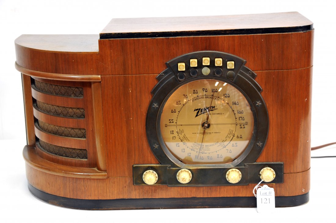 1939 Zenith J322 Long Range Radio: 1939 Zenith J322 Long Range Radio