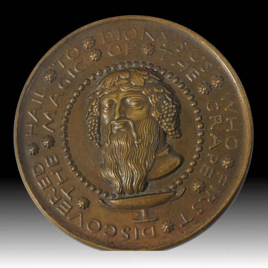 Three Antique Bronze Medals: from the Society of Medalists including a 1930 Issue #2 Dionys by Paul Manship, 1922 New York Stock Exchange and 1931 Issue #3 hopi Rain dance by Herman MacNeil.