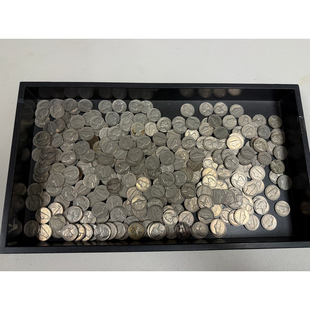 Large Lot Of Vintage Jefferson Nickels (1 of 1)