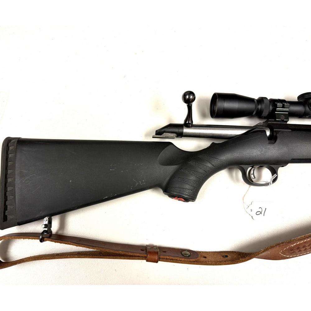 Ruger American Rifle .270 With Leupold Scope: And Leather Sling