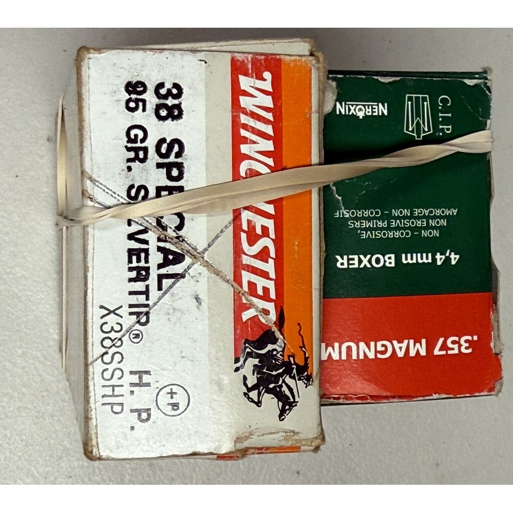 (2) Boxes Of Pistol Ammo .357 And .38 Special (1 of 1)