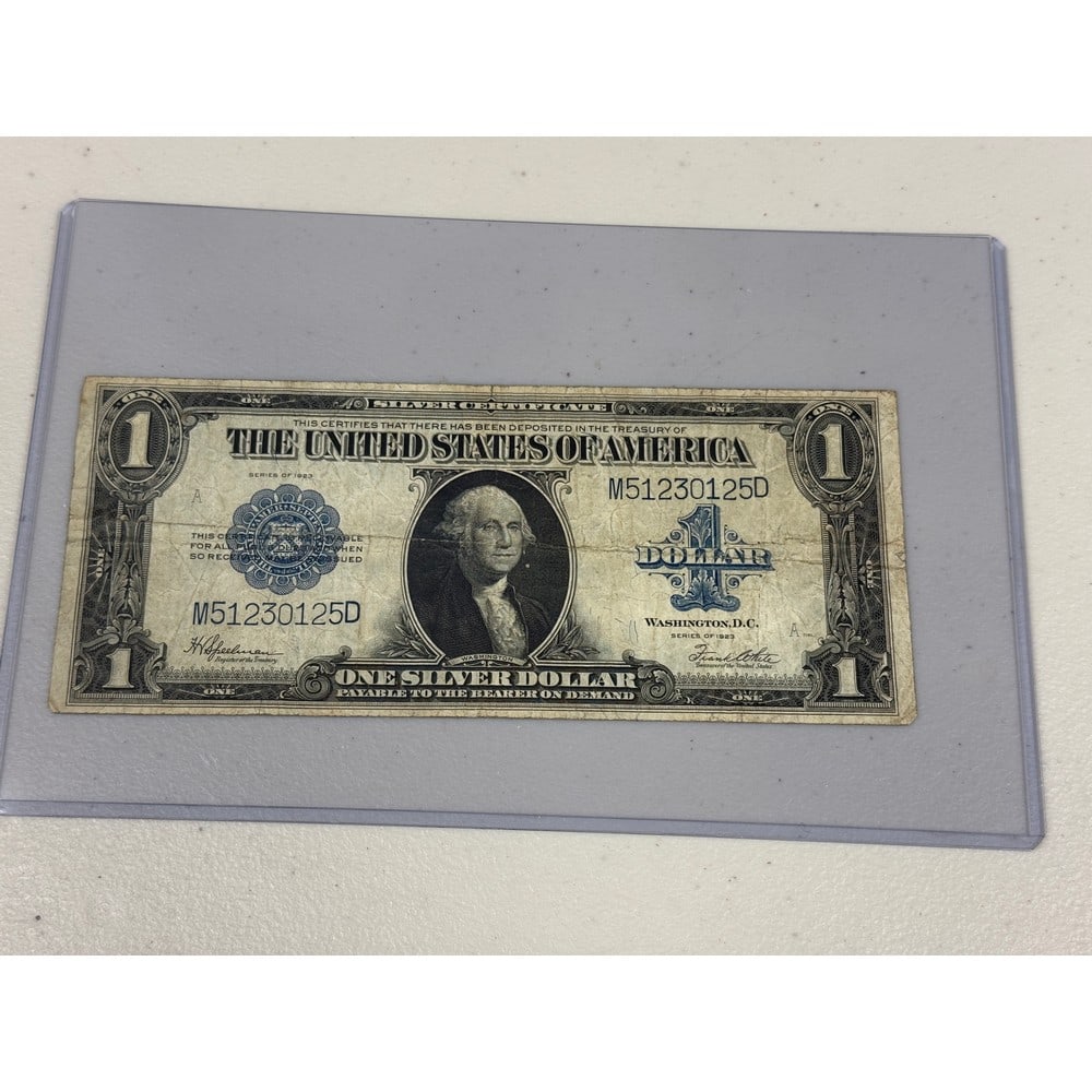 1923 Us Large Sized $1 Note: 1923 Us Large Sized $1 Note