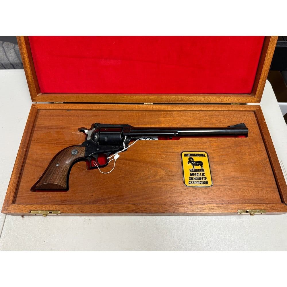 Ruger Super Blackhawk Silhouette 44 Magnum: In Original Box With Original Certificate From 1980 Like New,10"barrel Ihmsa 500 Special Issue