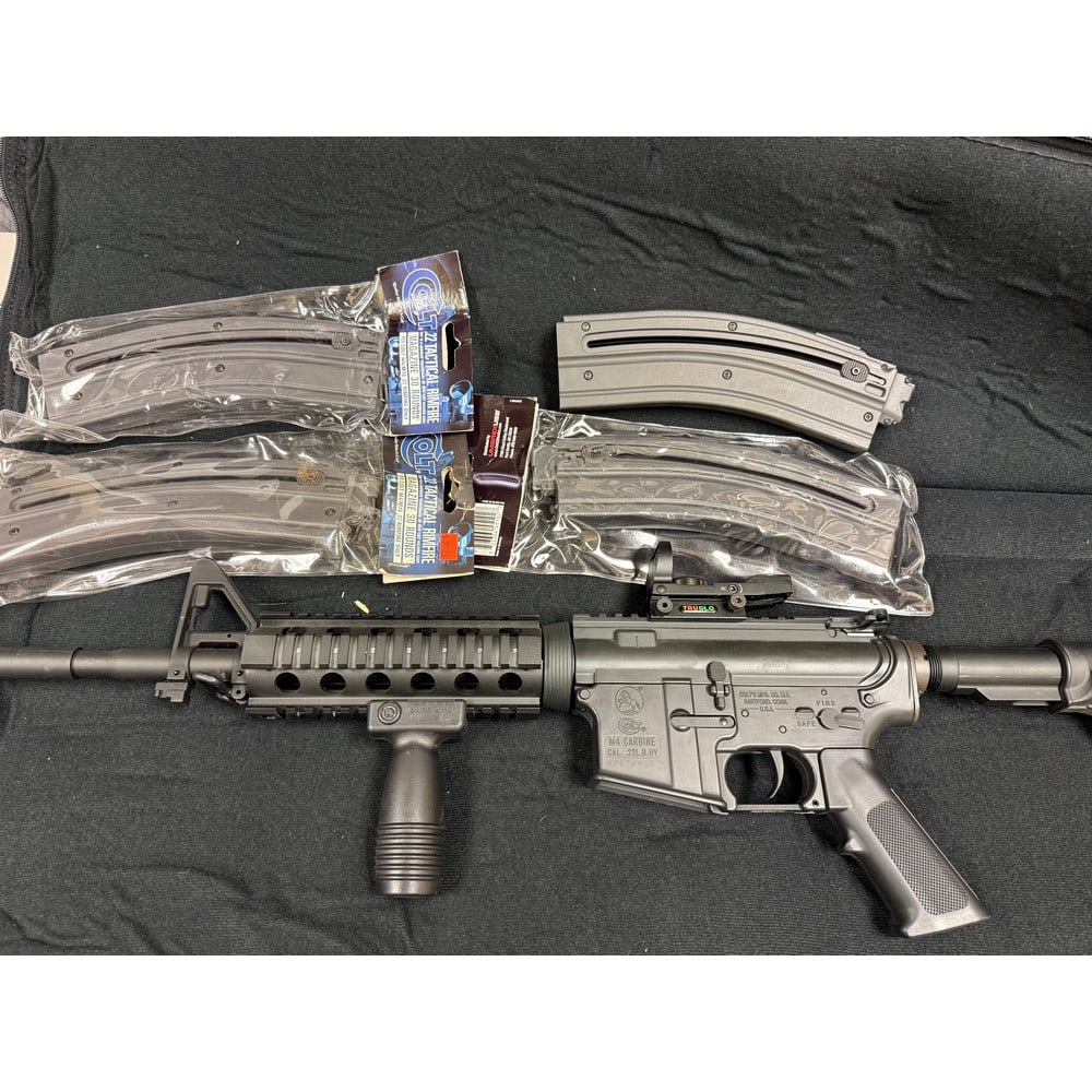 Colt M4 Carbine 22 Caliber New With 4 Mags (1 of 10)