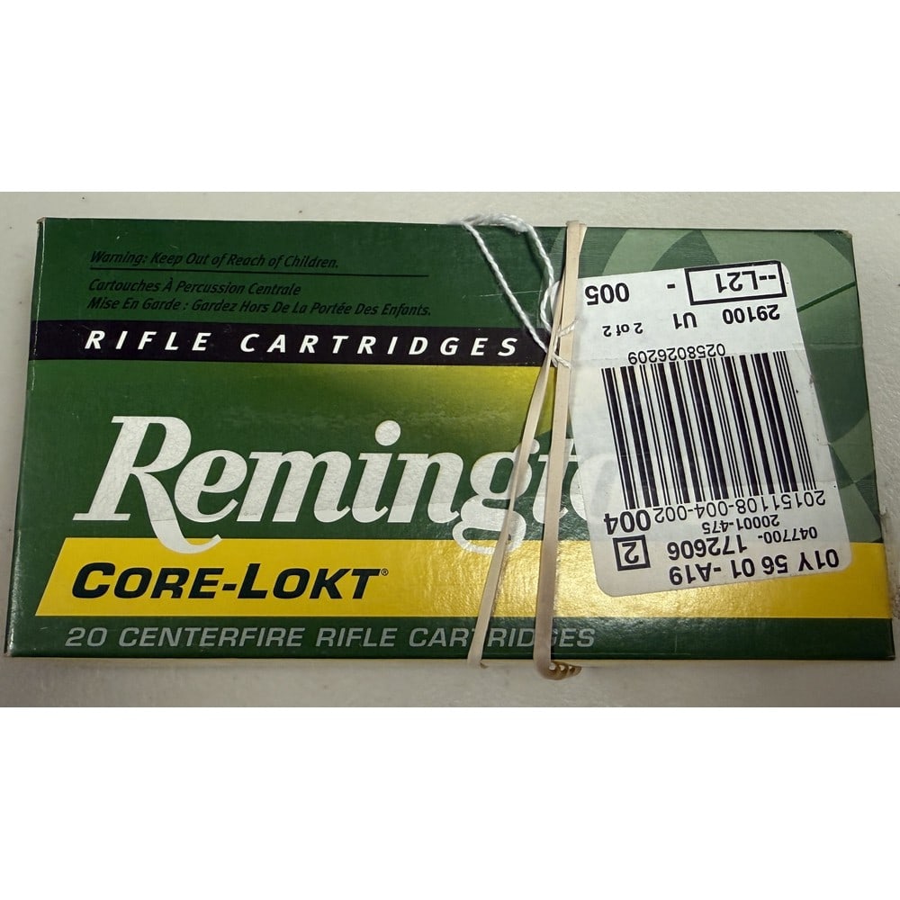 Box Of Remington Corelokt Ammo .260 Remington (1 of 2)