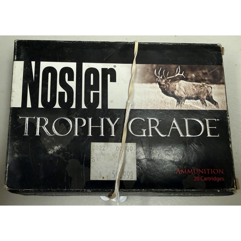 Box Of Nosler Ammo 6.5x55 Mauser 140 Grain (1 of 2)