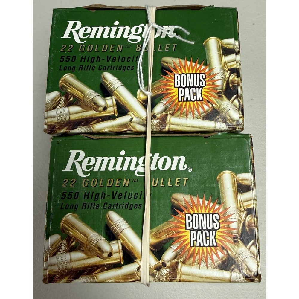(2) 550 Rounds Boxes Remington 22 Holopoint (1 of 1)