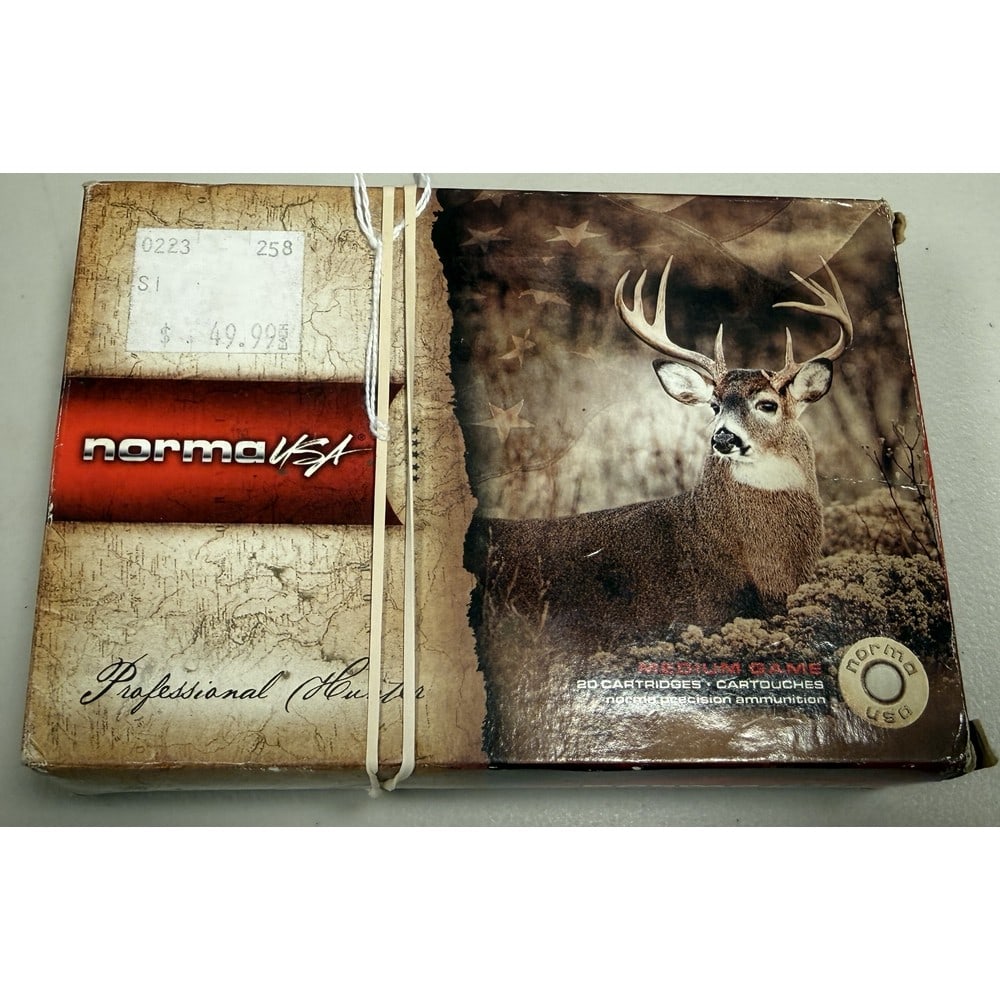 Box Of Norma Usa Ammo 6.5 X55: Box Of Norma Usa Ammo 6.5 X55