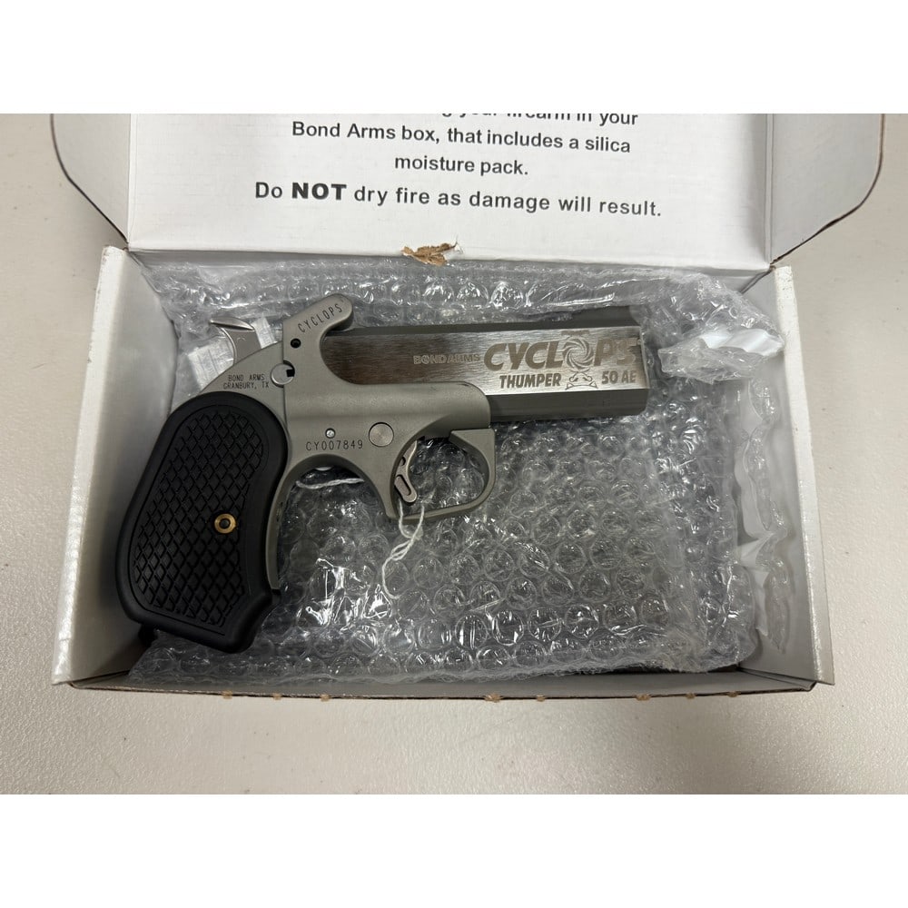 Bond Arms Cyclops Thumper 50ae: Like New In Box