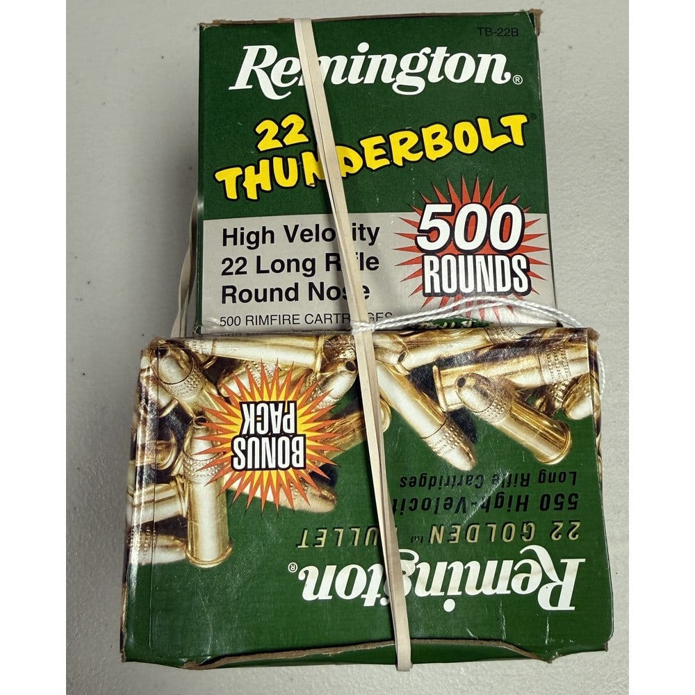 (2) 550/500 Round Remington 22 Caliber: (2) 550/500 Round Remington 22 Caliber