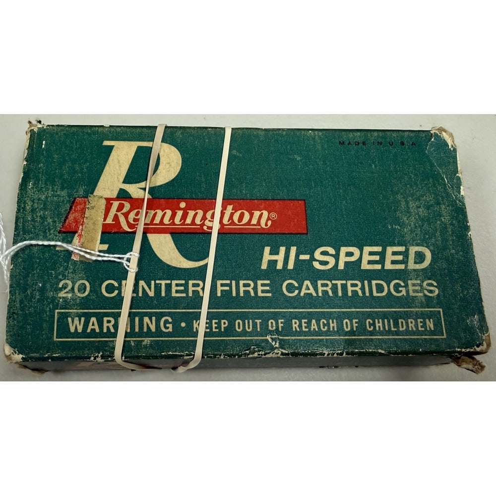 Box Of Ammo 6.5 Remington Magnum 120 Grain: Box Of Ammo 6.5 Remington Magnum 120 Grain