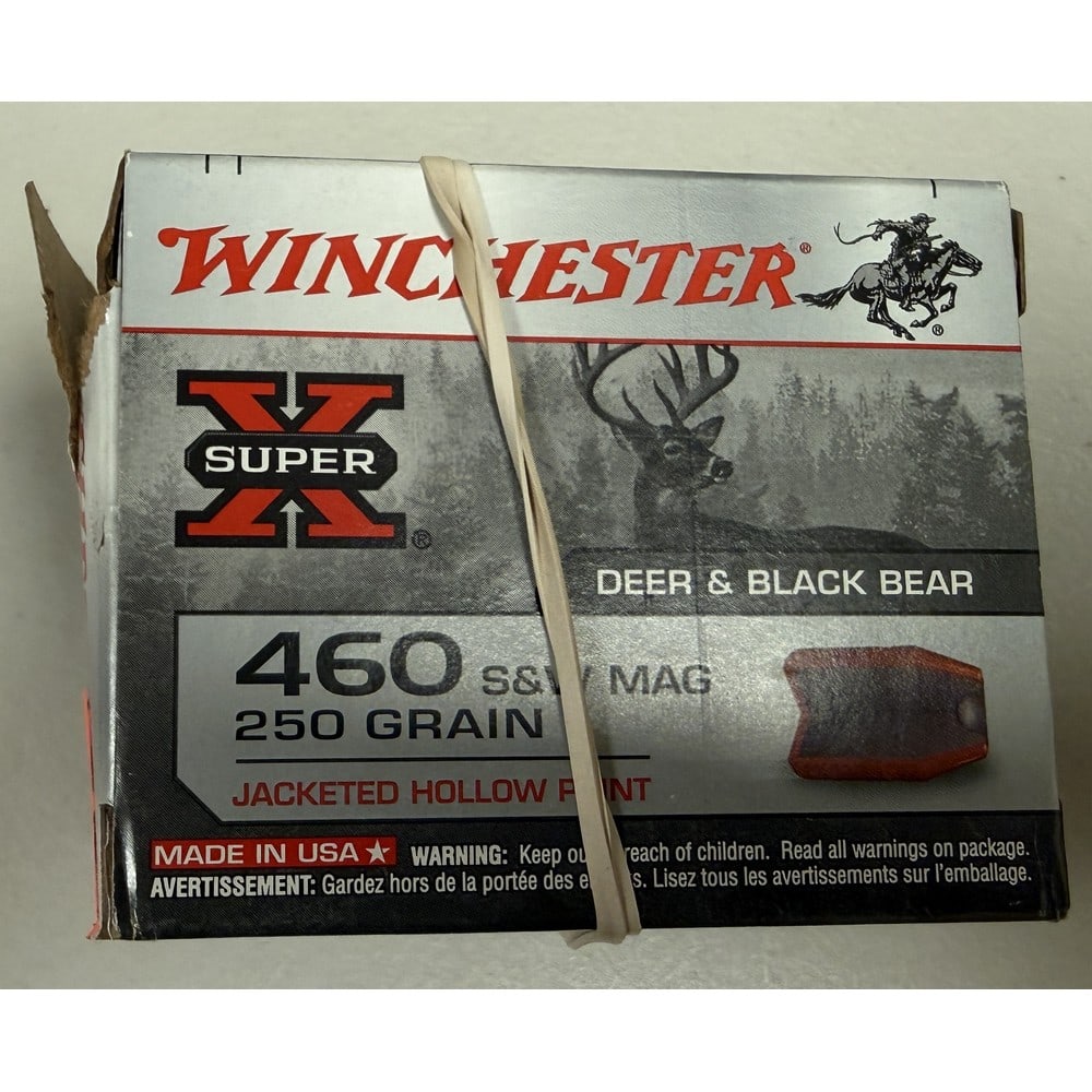 Box Of Winchester 460 S&w Ammo (1 of 2)
