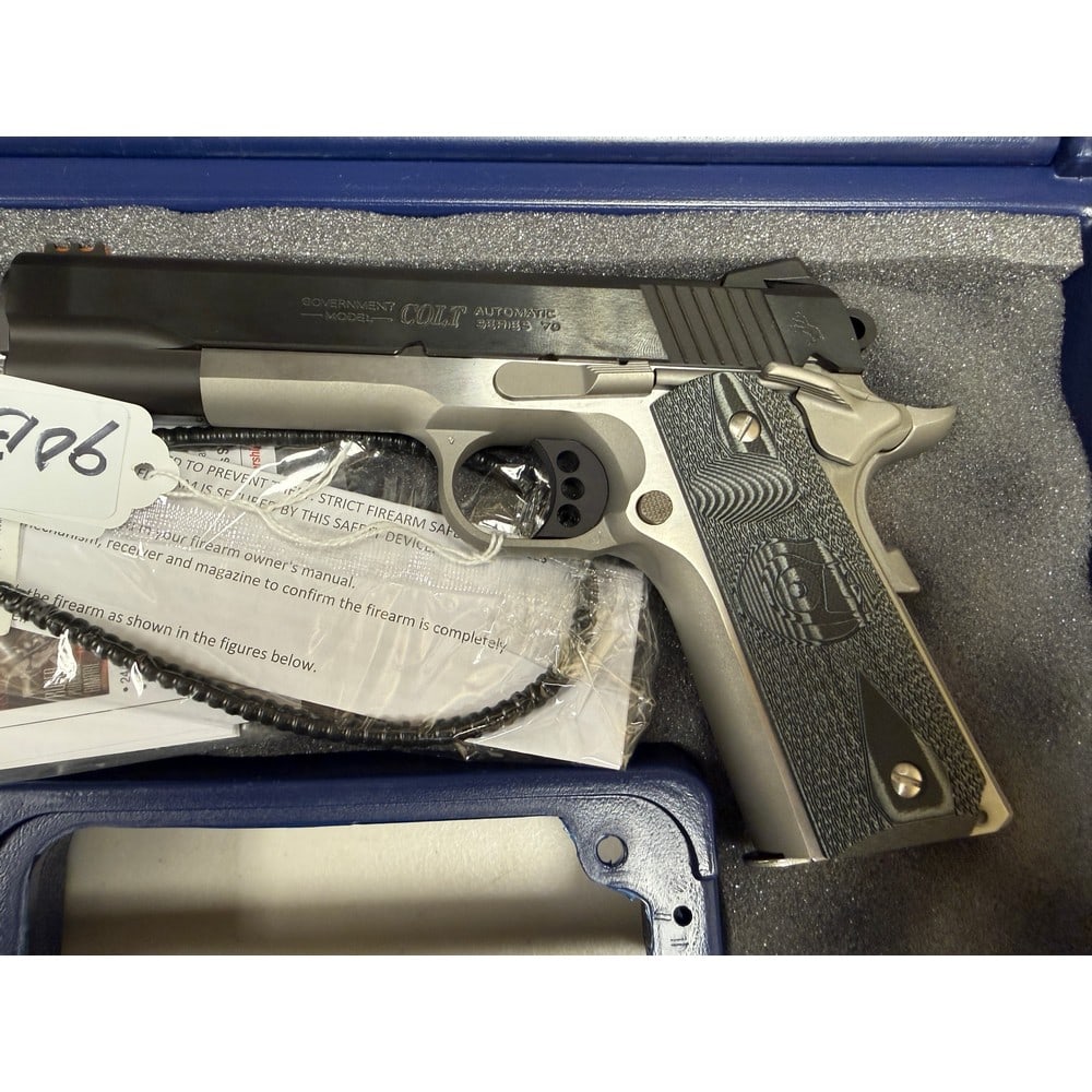 Colt Model 1911 Competition Model 45acp: Like New In Case