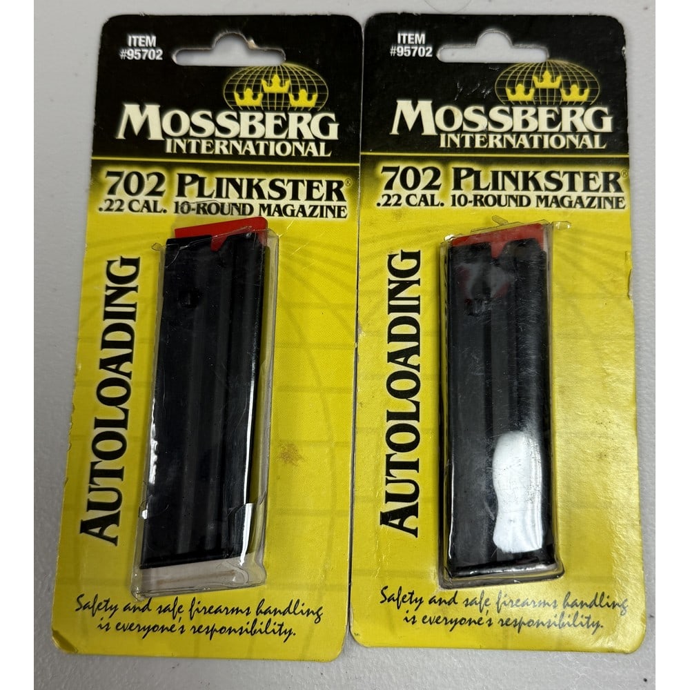 (2) Sealed Mossberg 702 Plinkster Magazines (1 of 1)