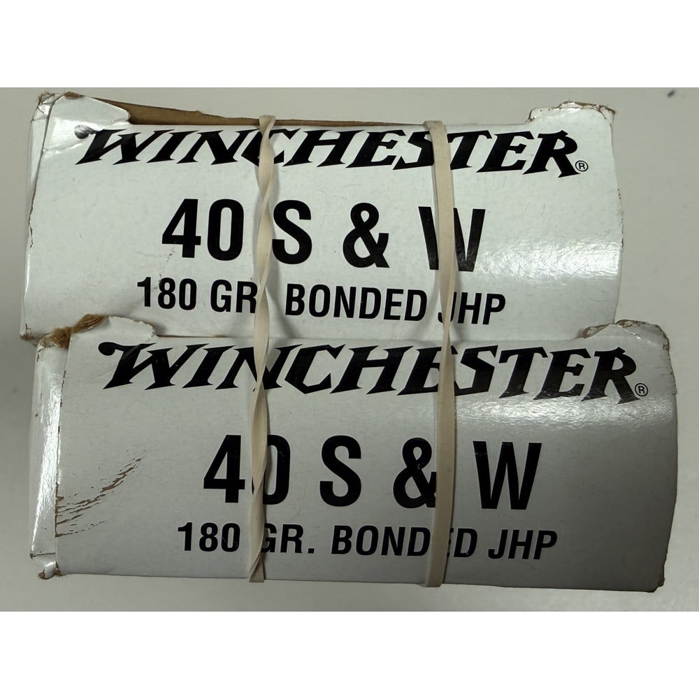 100 Rounds Winchester 40 S&w Rounds (1 of 1)