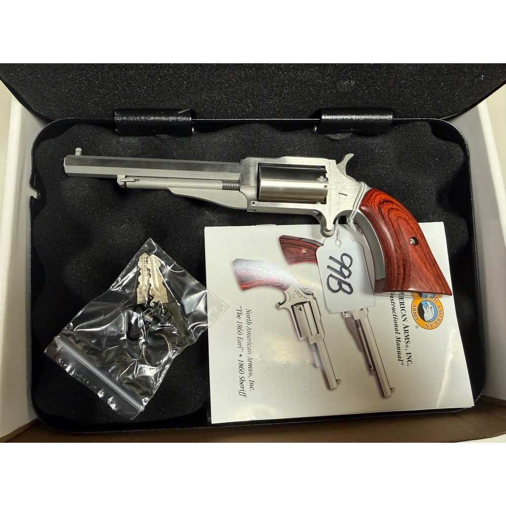 North American Arms 22 Magnum Earl Revolver: Likje New In Box