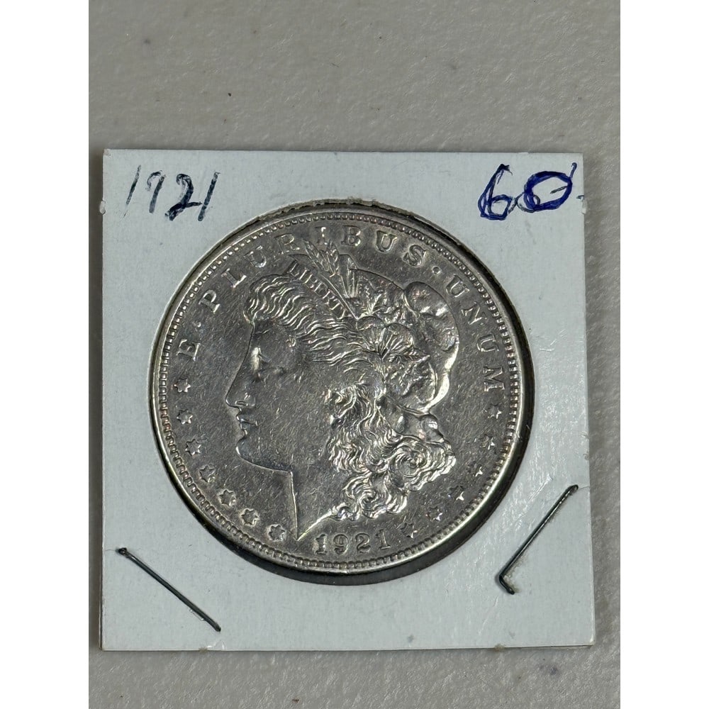 1921 D Morgan Silver Dollar: 1921 D Morgan Silver Dollar