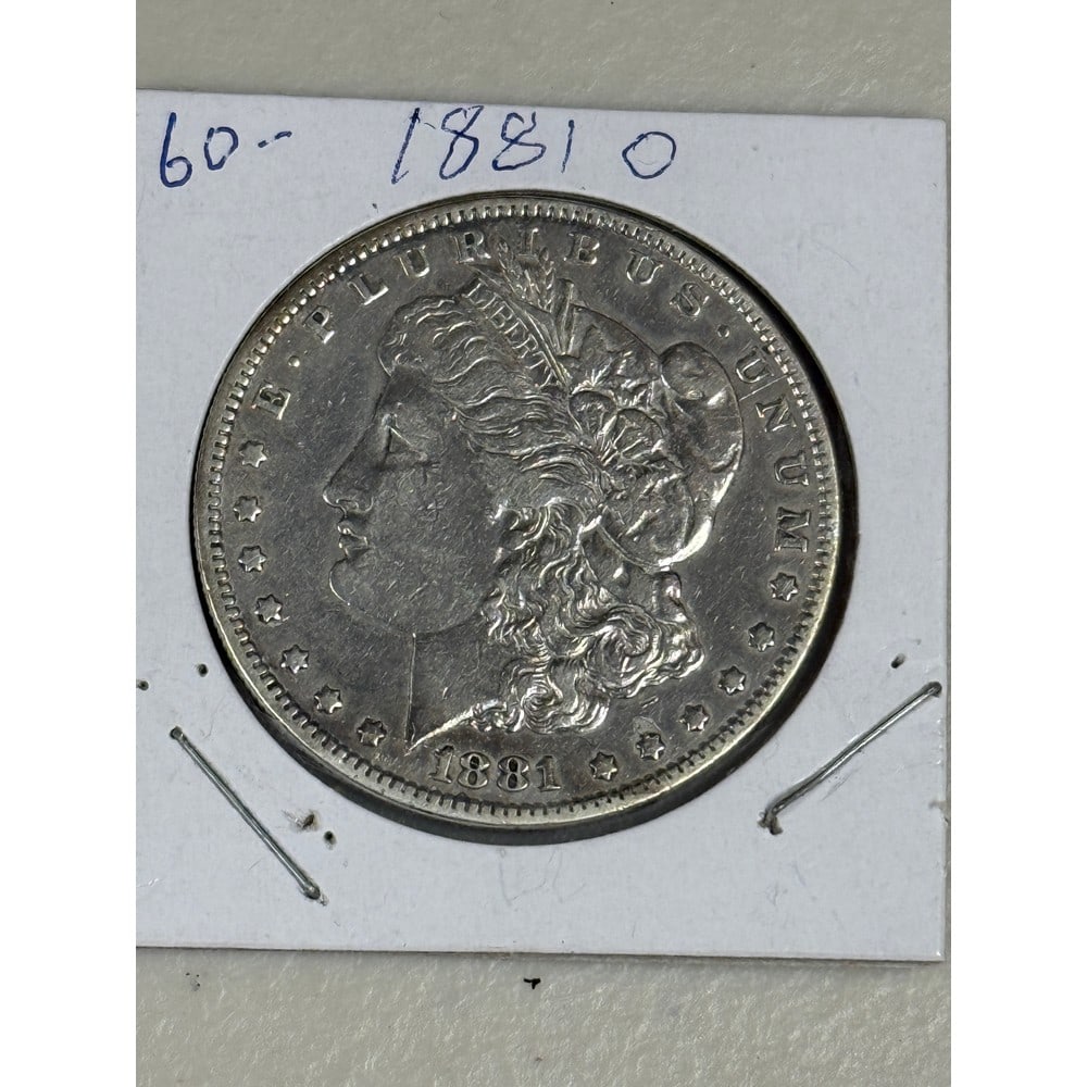 1881-o Morgan Silver Dollar: 1881-o Morgan Silver Dollar