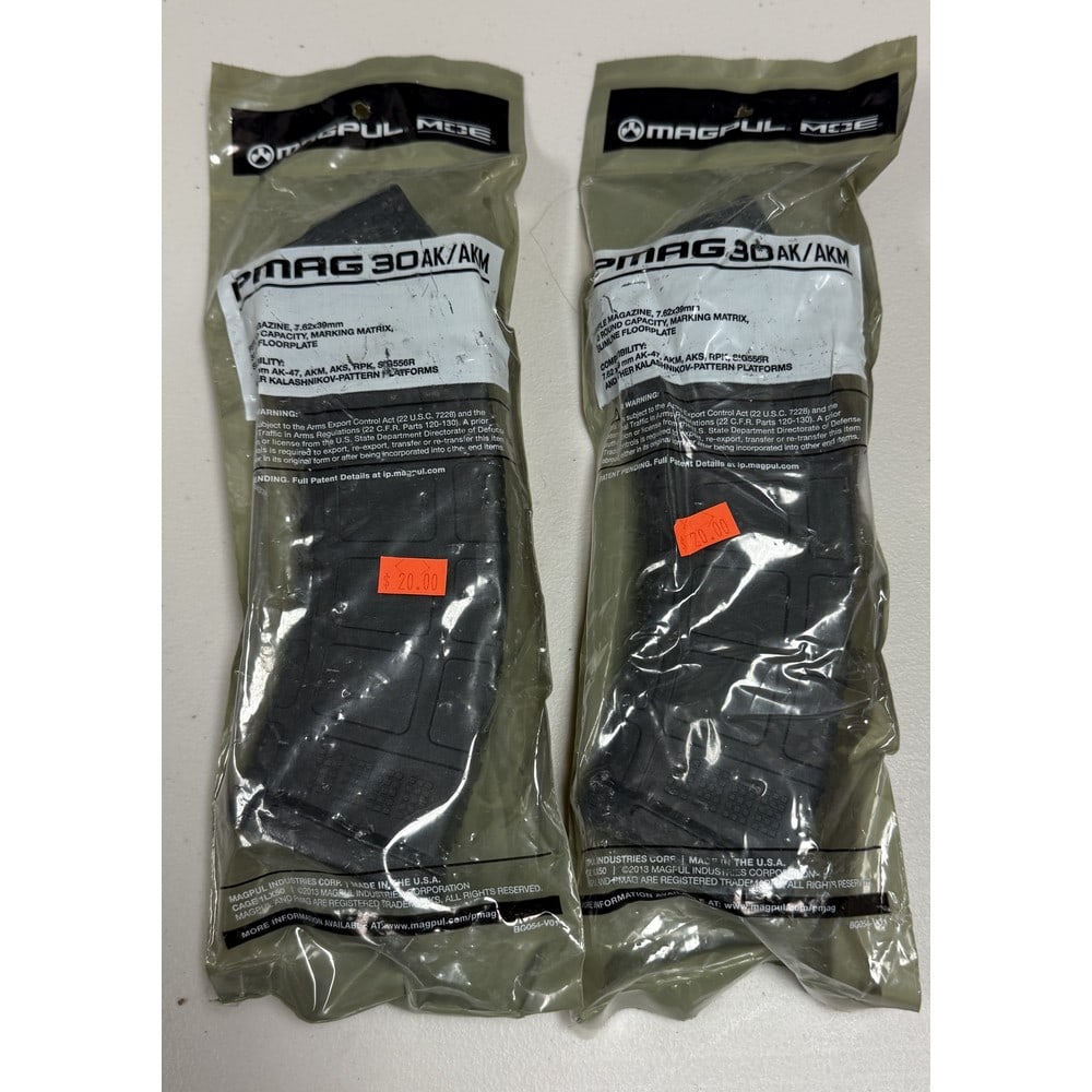 (2) 30 Round Magazines 7.62 X39 (1 of 1)