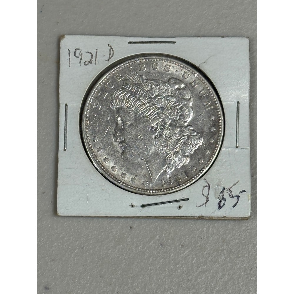 1921-d Morgan Silver Dollar (1 of 2)