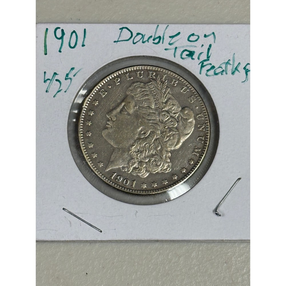 1901 Us Morgan Silver Dollar (1 of 2)