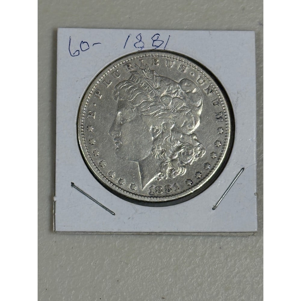 1881 Us.morgan Silver Dollar: 1881 Us.morgan Silver Dollar