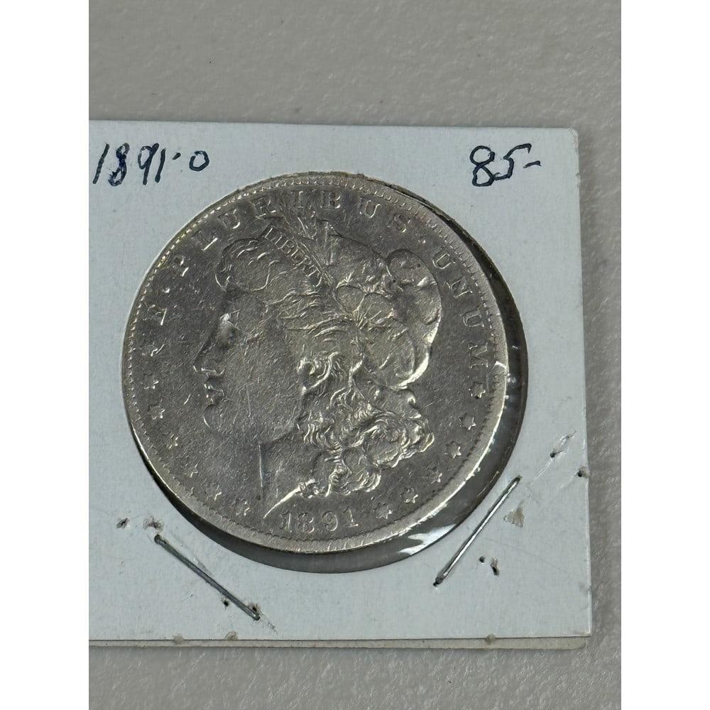 1891-o Us Morgan Silver Dollar (1 of 2)