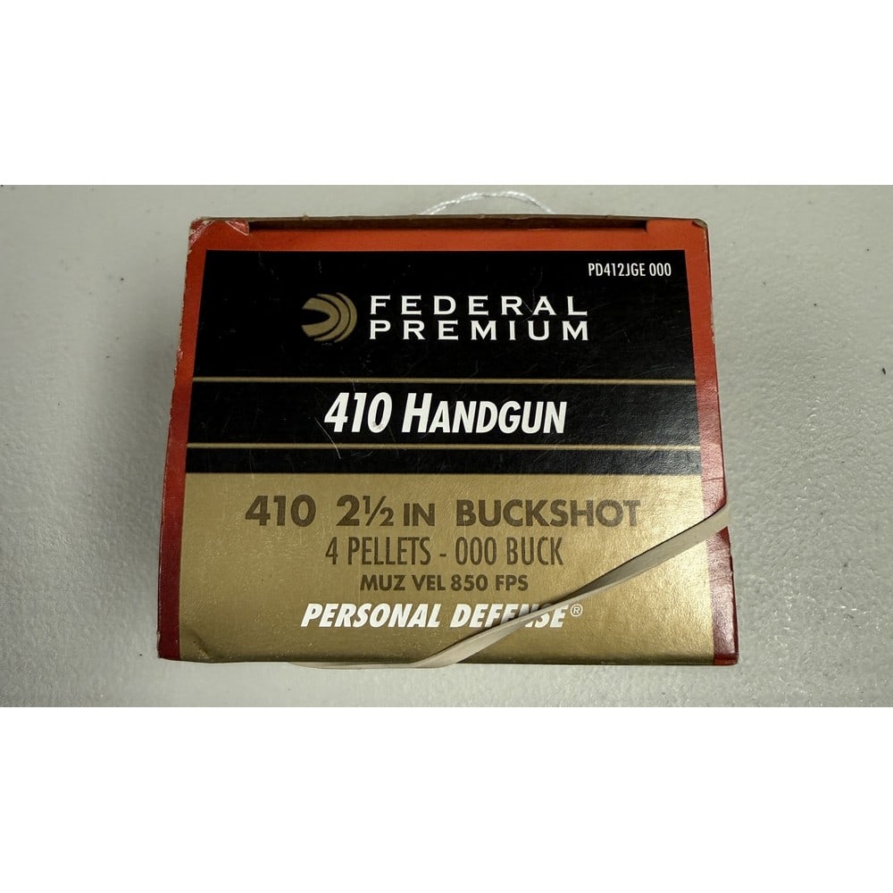Full Box Federal 410 Handgun Ammo: Full Box Federal 410 Handgun Ammo