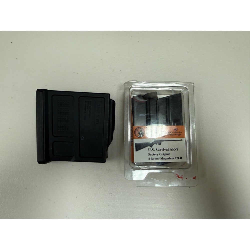 (3)rifle/pistol Magazines: (3)rifle/pistol Magazines