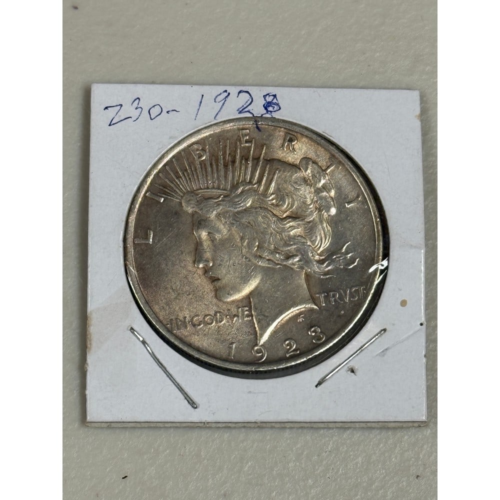 1923 Us Silver Peace Dollar: 1923 Us Silver Peace Dollar