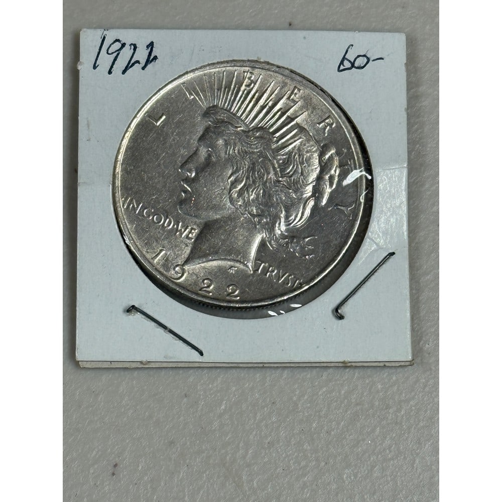 1922 Us Silver Peace Dollar: 1922 Us Silver Peace Dollar