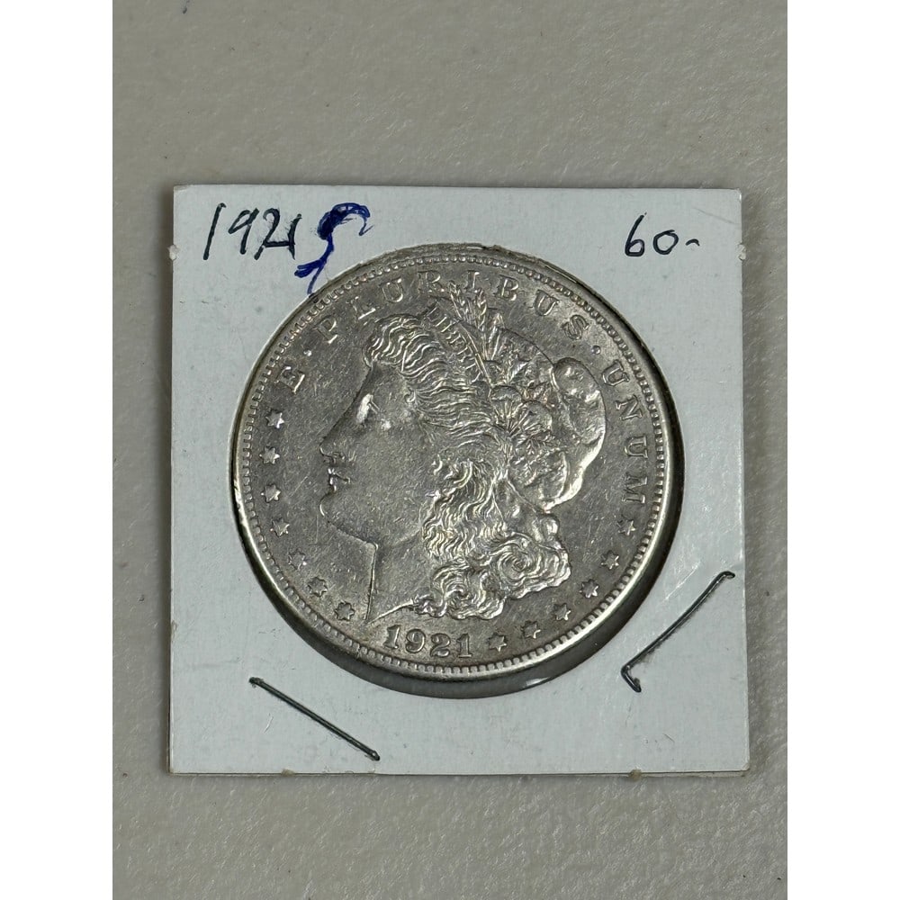 1921-s Us Morgan Silver Dollar: 1921-s Us Morgan Silver Dollar