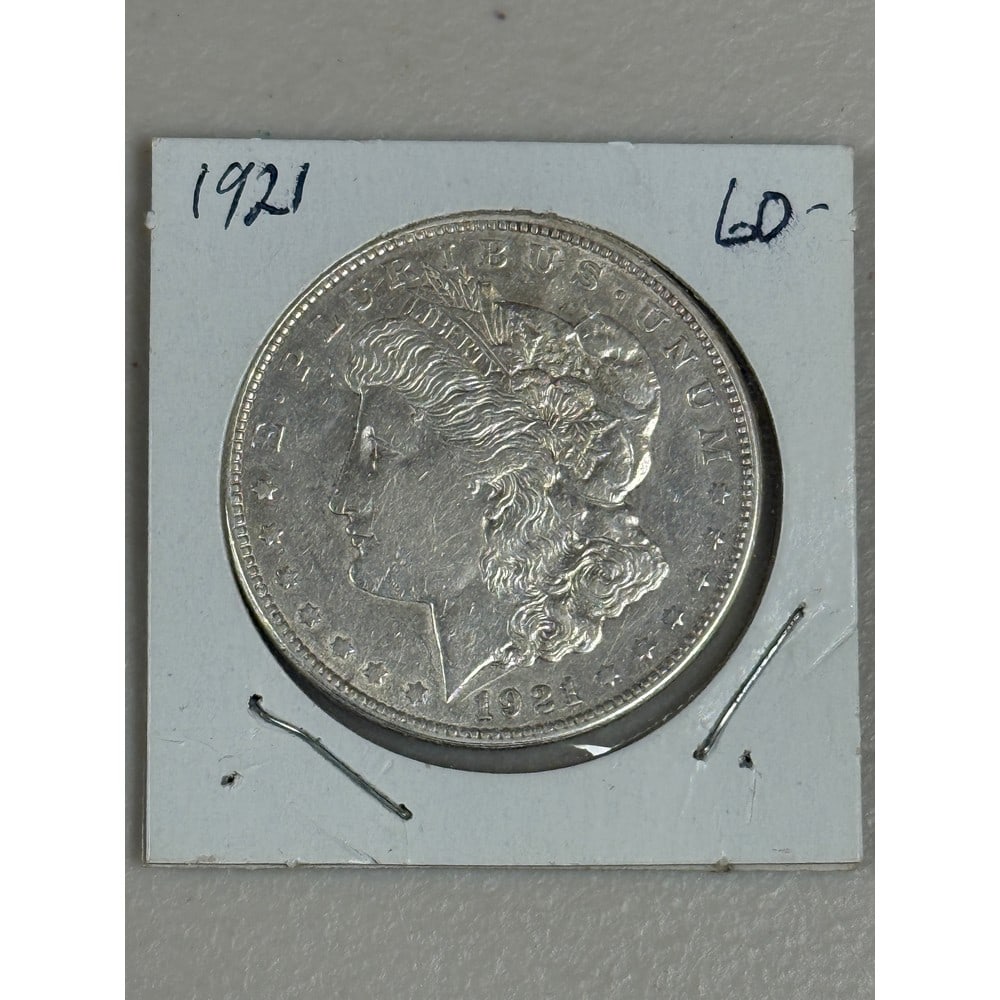 1921 Us Morgan Silver Dollar: 1921 Us Morgan Silver Dollar