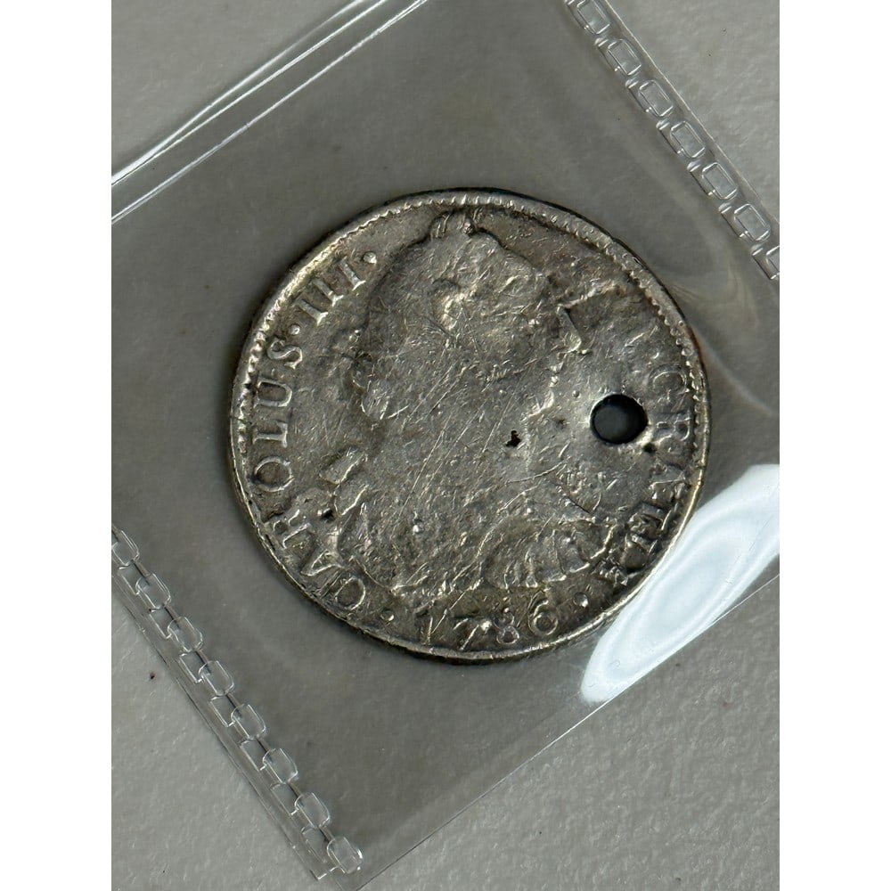 1786 Spanish Colonial Coin (1 of 2)