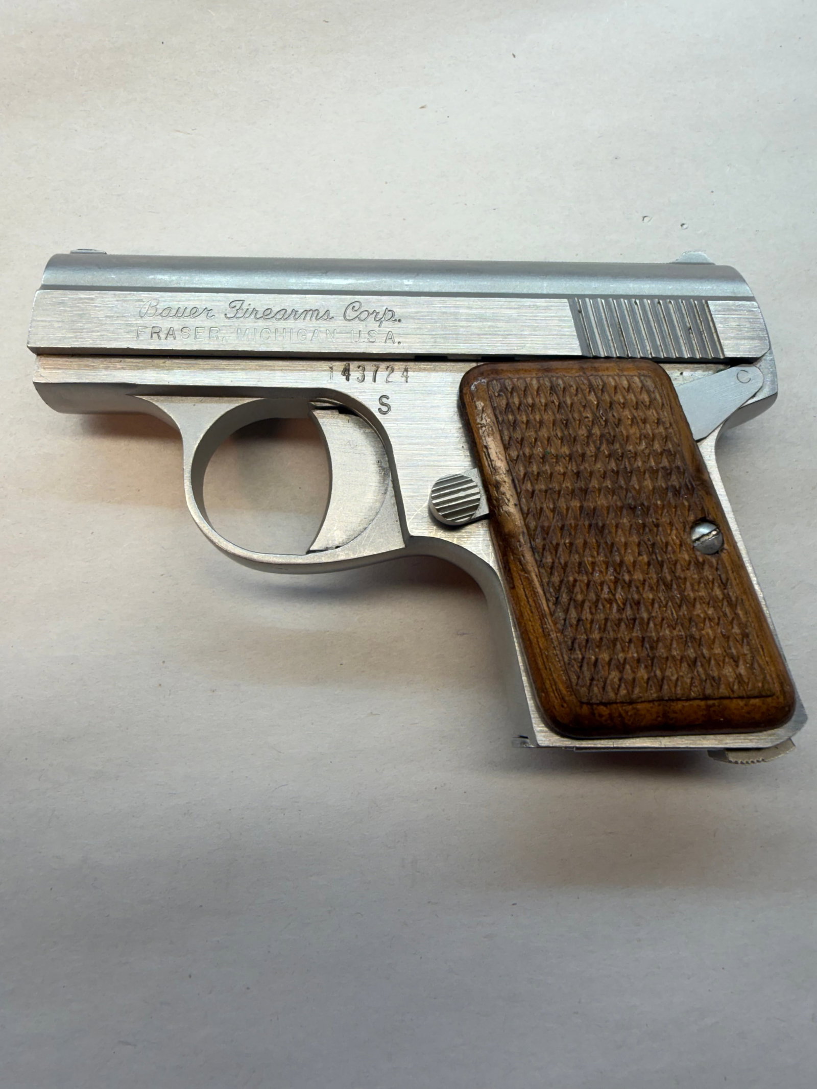 Bauer Firearms Automatic 25 Acp Stainless Steel (1 of 4)