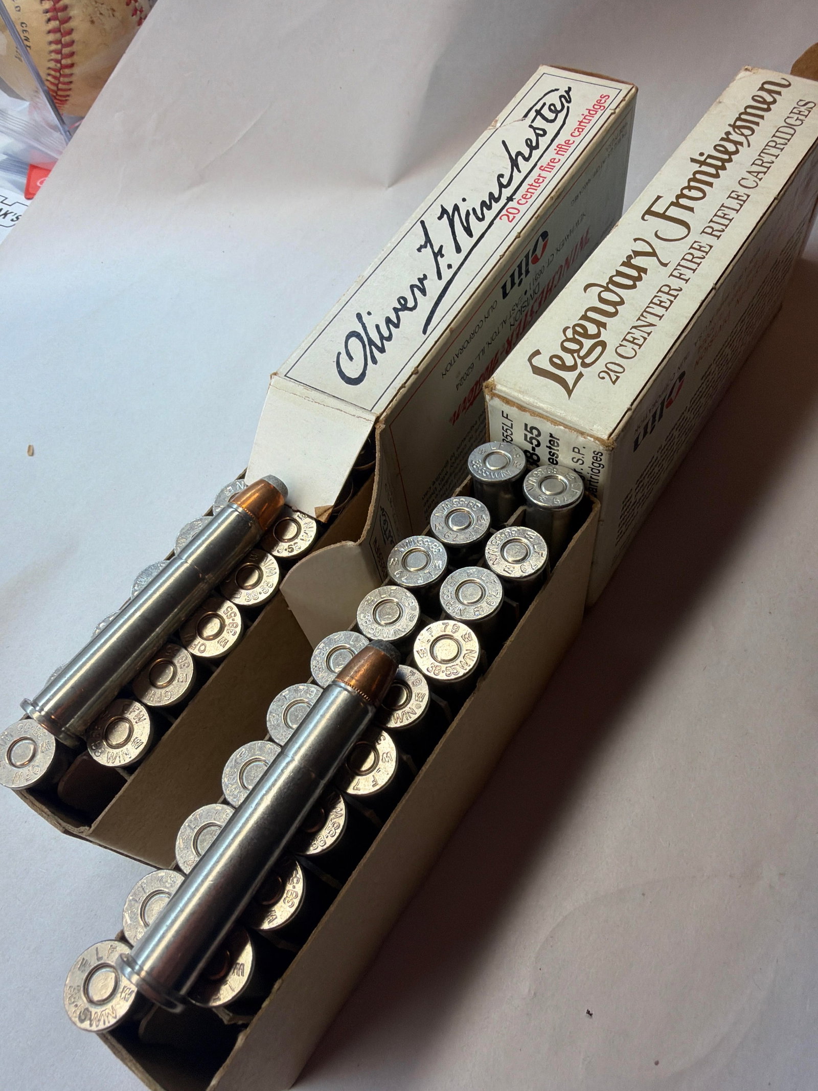 Two Vintage Boxes Of Winchester 35-55 (1 of 4)