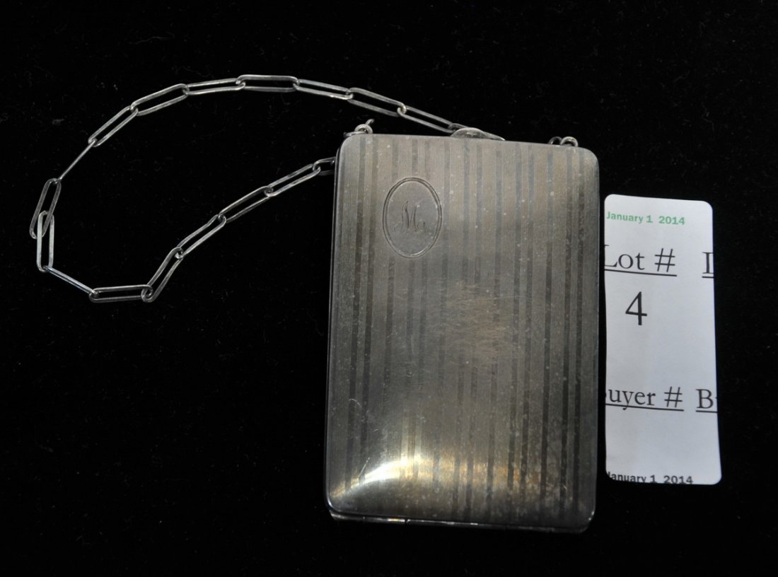 Sterling Silver Compact: Sterling Silver Compact