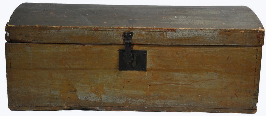 Antique Country Trunk Filled Vintage Lace Clothing: Antique Country Trunk Filled Vintage Lace Clothing