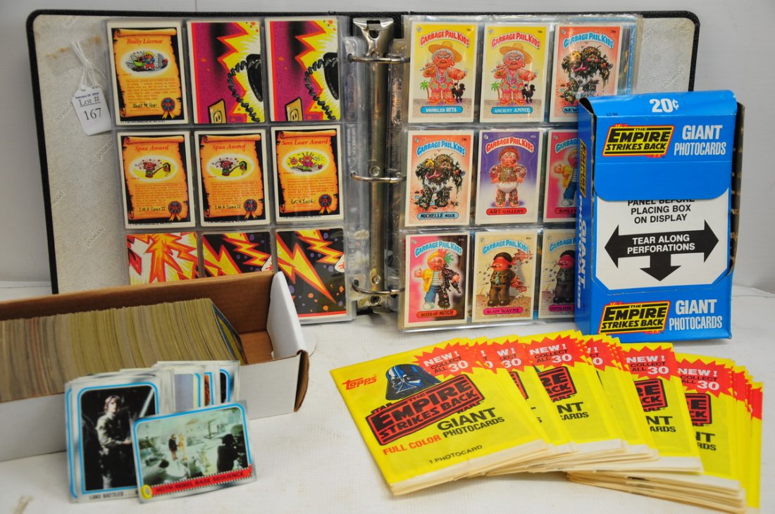 Over 800 Non Sports cards: Including Empire Strikes back, Charlies Angels, ET, Superman and more