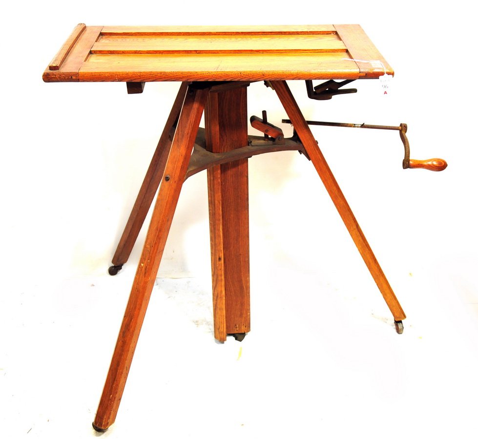 Bellows Camera Tripod: Measuring 30.5" x 27" x 15".