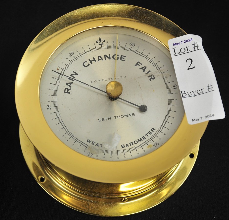 Seth Thomas Barometer 5": Seth Thomas Barometer 5"