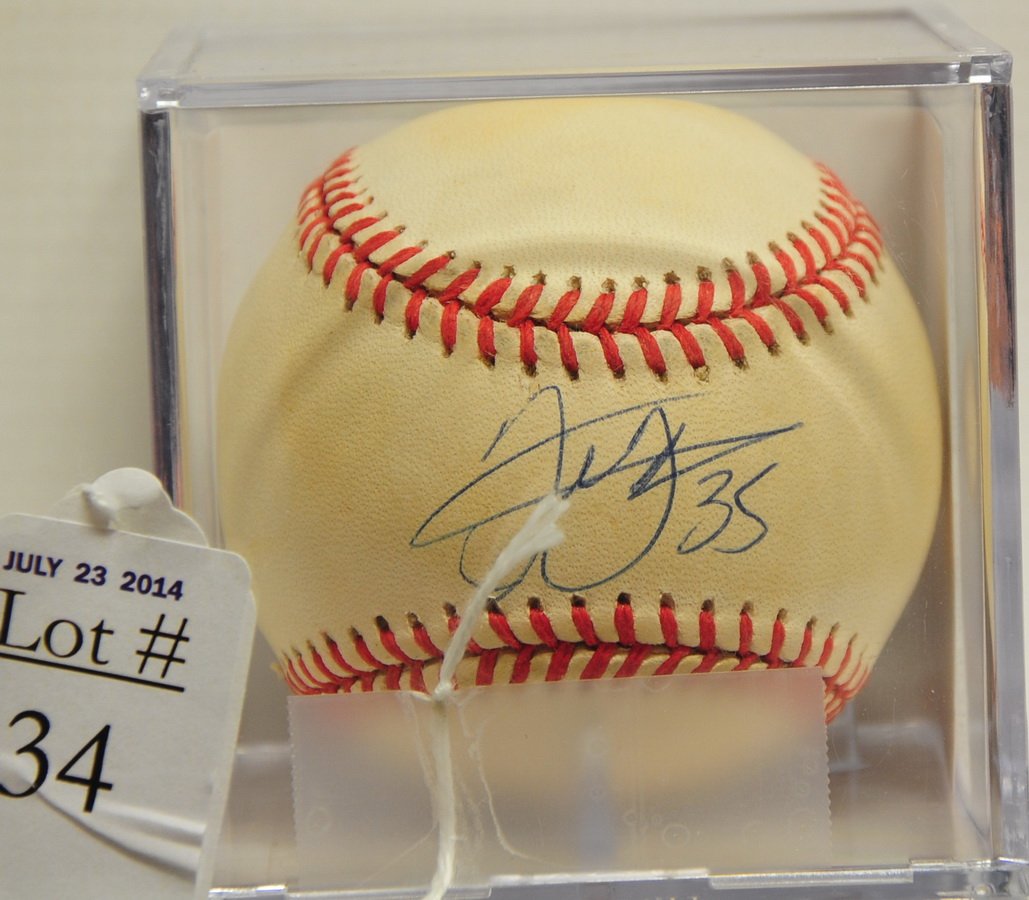 Frank Thomas Signed Ball JSA COA: Frank Thomas Signed Ball JSA COA