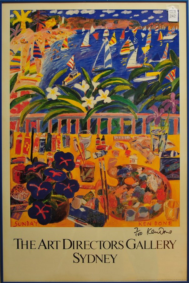 Print of Sydney's Directors Gallery: Ken Done 33 x 22