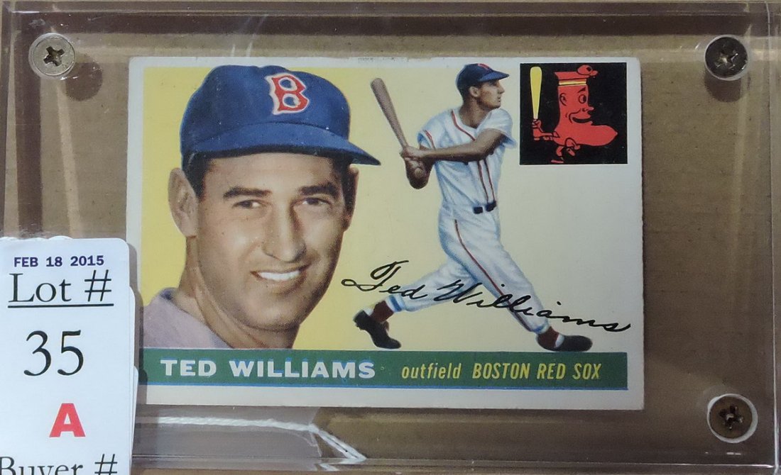 1955 Topps Ted Williams: 1955 Topps Ted Williams