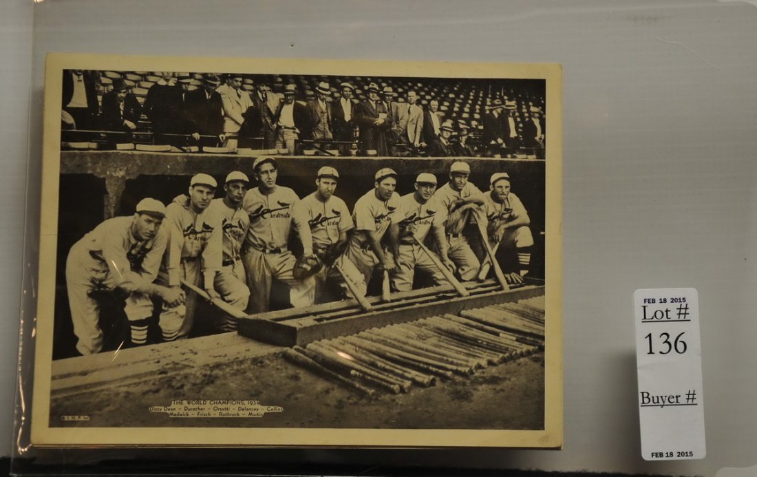 Estate Collection of 1930's Premiums: Bill Terry, Joe Cronin and More